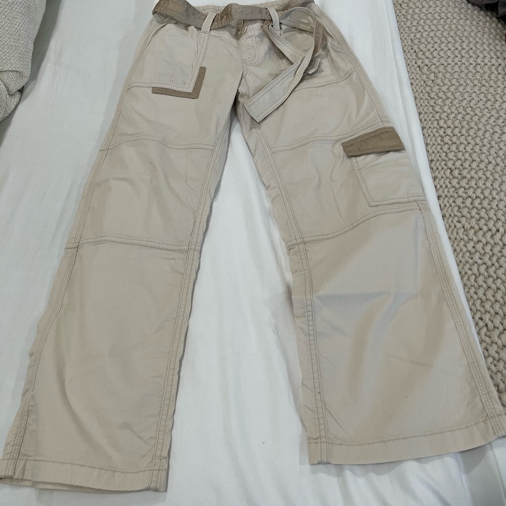 Abercrombie Kids Tan Casual Pants Relaxed Fit
